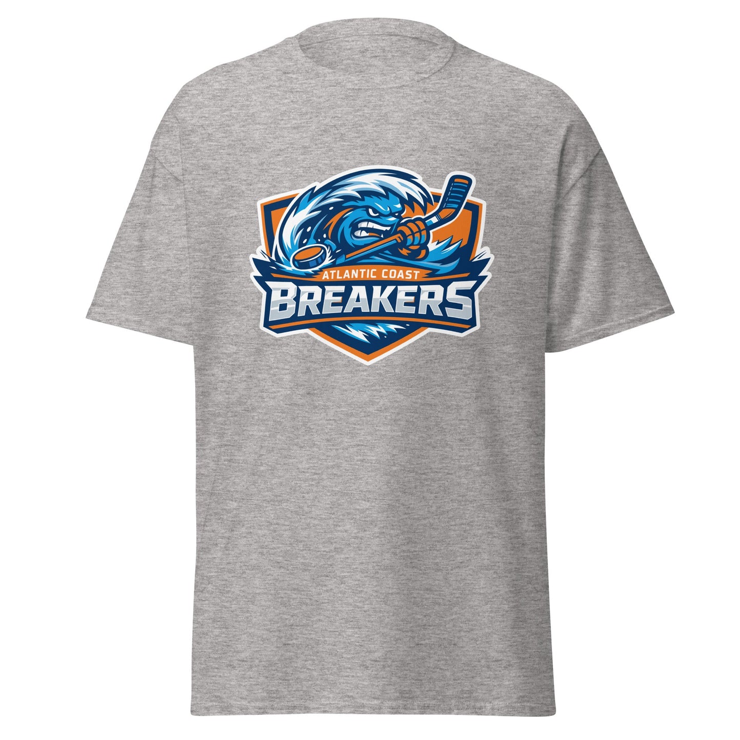 Classic | T-Shirt | Atlantic Coast Breakers Hockey | Mascot Shield Logo