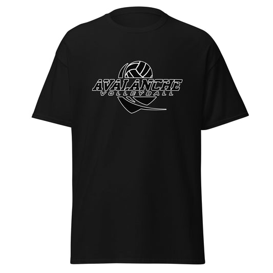 Classic | T-Shirt | Avalanche Volleyball Club | Crest Logo