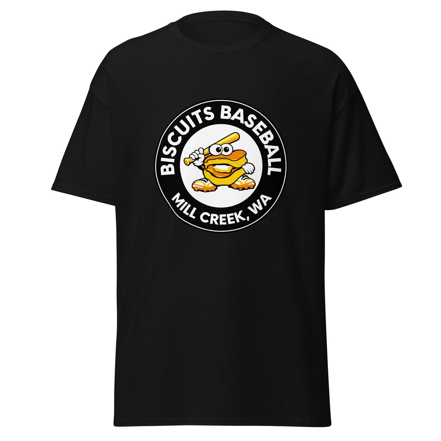 Classic | T-Shirt | Biscuits Baseball MCLL | Mascot Logo