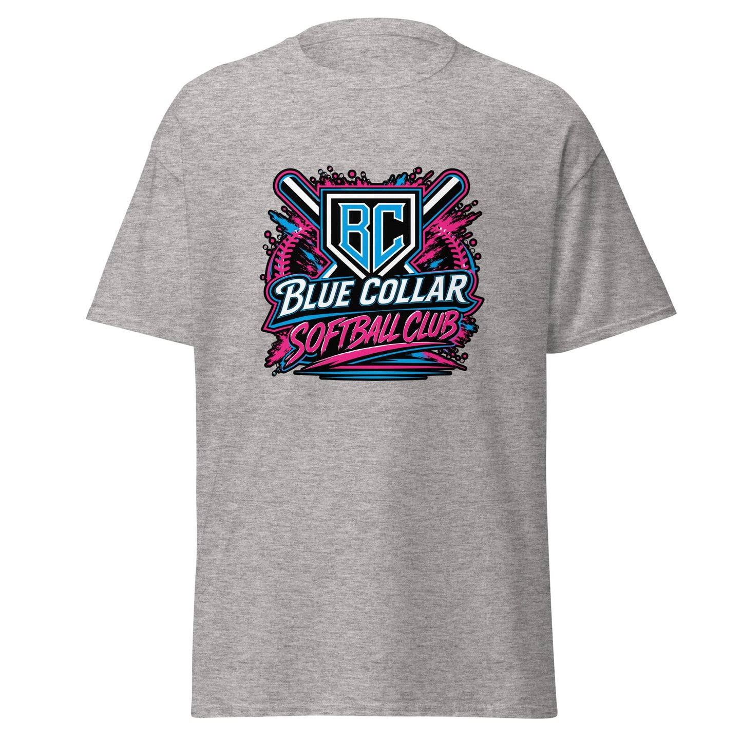 Classic | T-Shirt | Blue Collar Softball 2034 | Athletics Logo