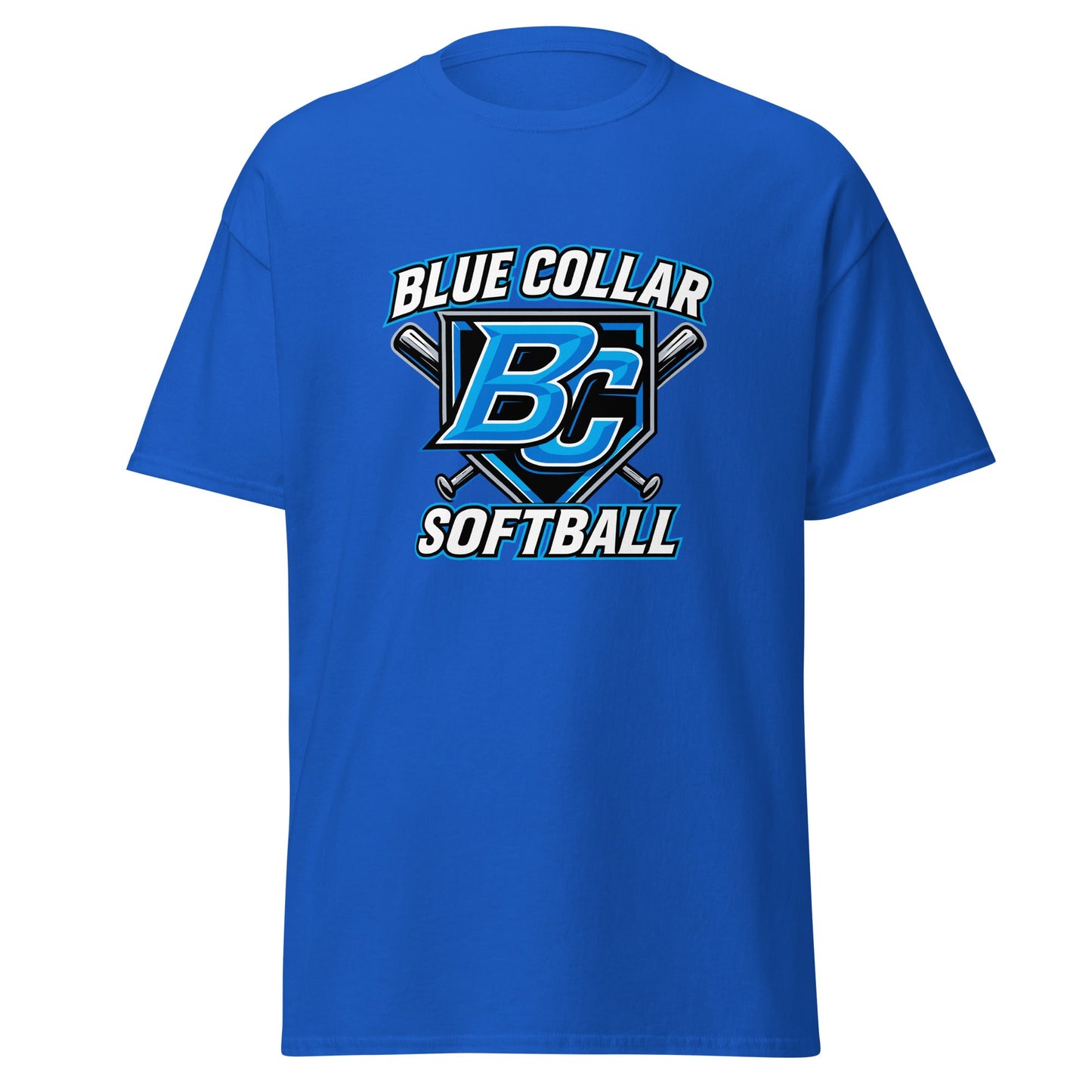 Classic | T-Shirt | Blue Collar Softball 2034 | Shield Logo