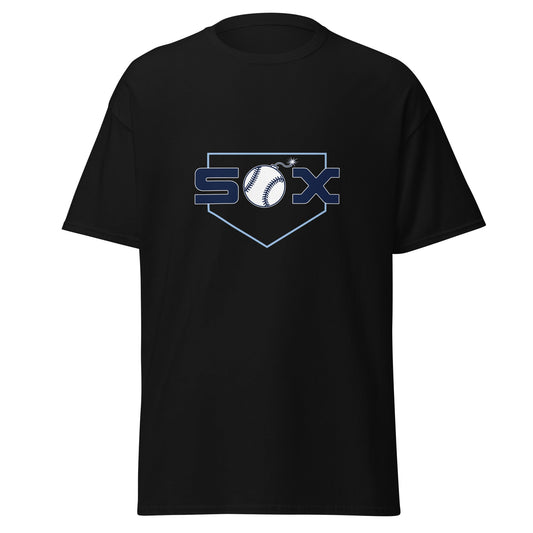 Classic | T-Shirt | BombSox Baseball | Crest Logo