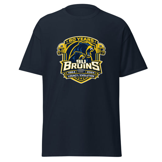 Classic | T-Shirt | Bruins The Evolution | Legacy Crest Logo