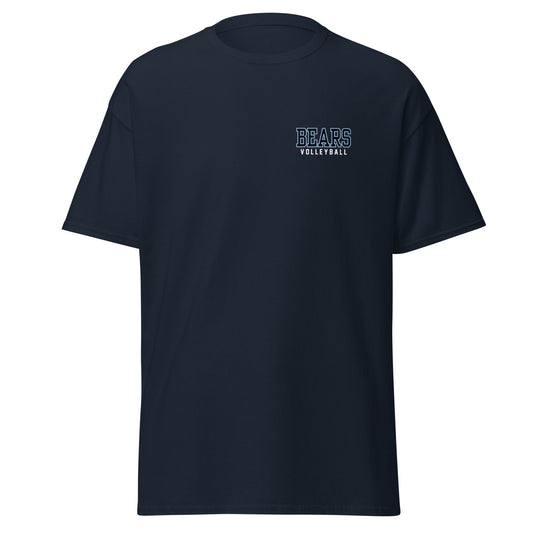 Classic | T-Shirt | Cambridge Volleyball | Block Bears Logo