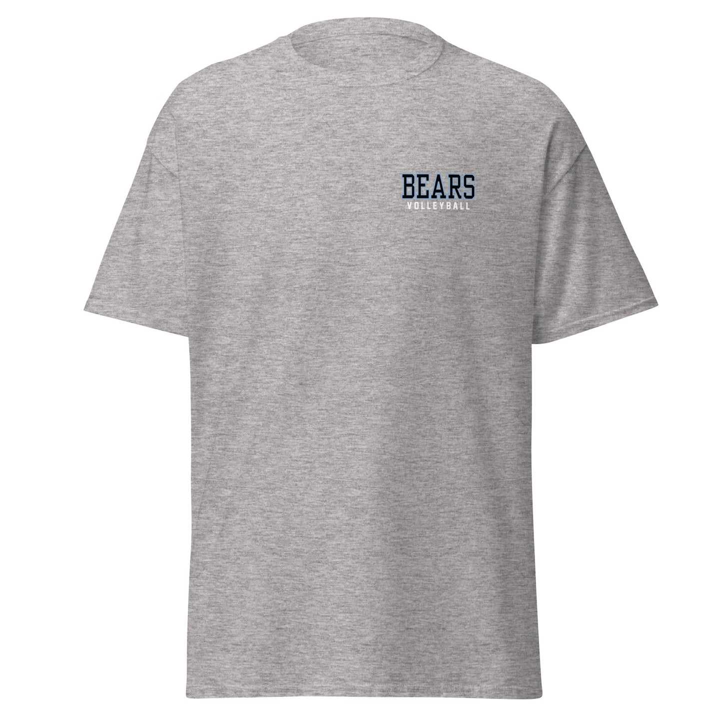 Classic | T-Shirt | Cambridge Volleyball | Block Bears Logo