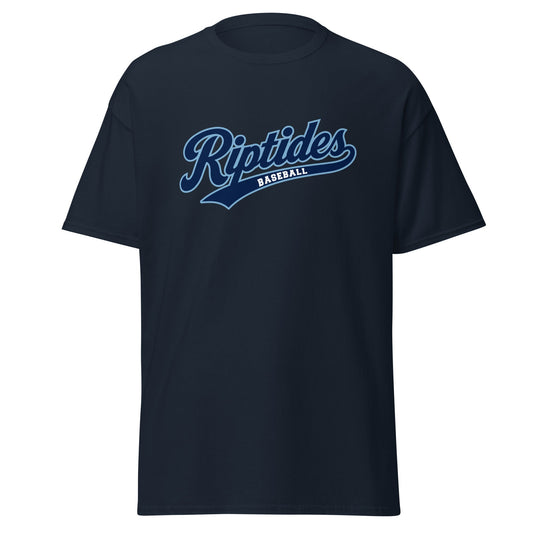 Classic | T-Shirt | Cape Riptides Baseball | Modern Script Logo