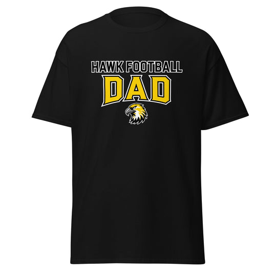 Classic | T-Shirt | Cardinal Ohara Hawks | Football Dad Logo