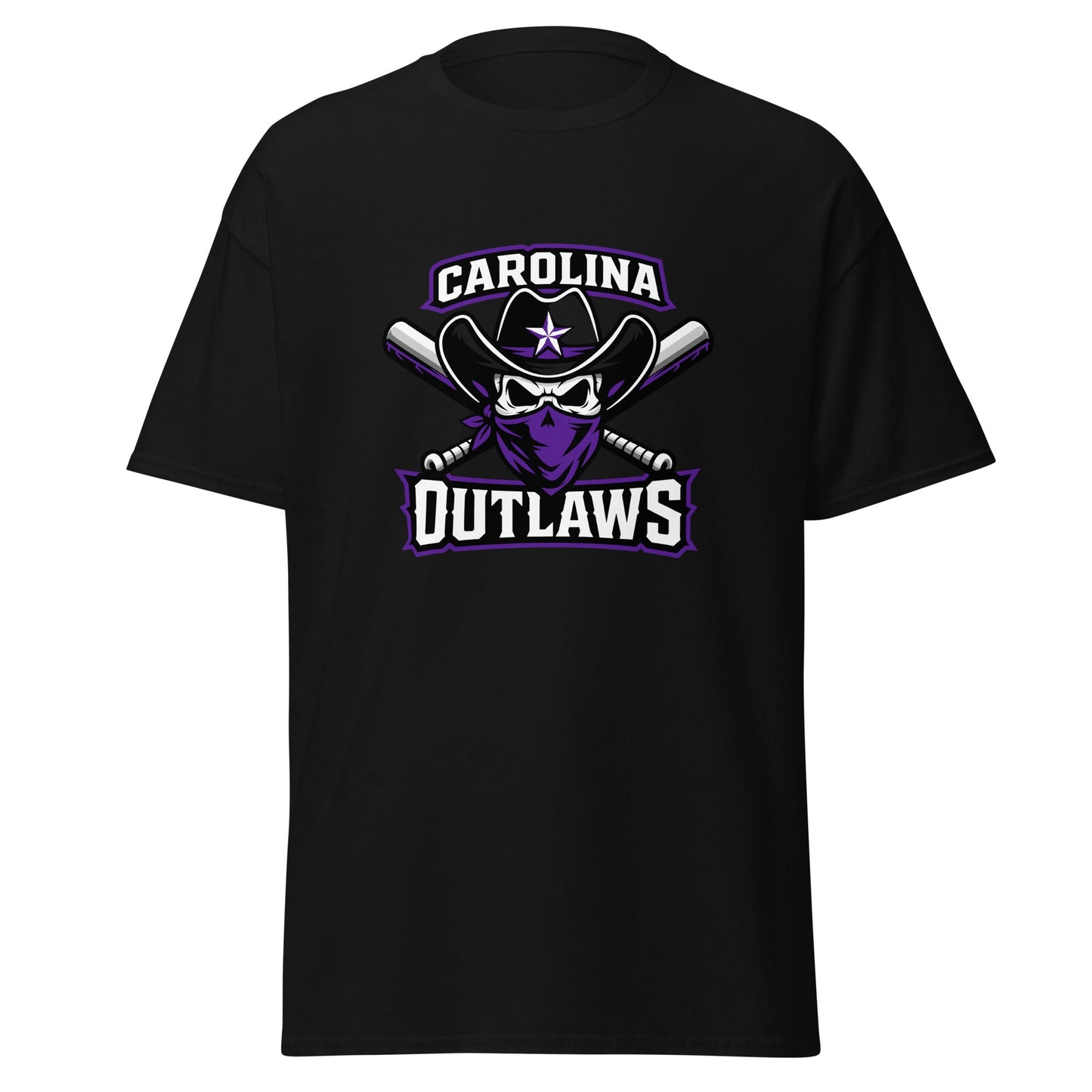 Classic | T-Shirt | Carolina Outlaws Baseball | Crest Logo