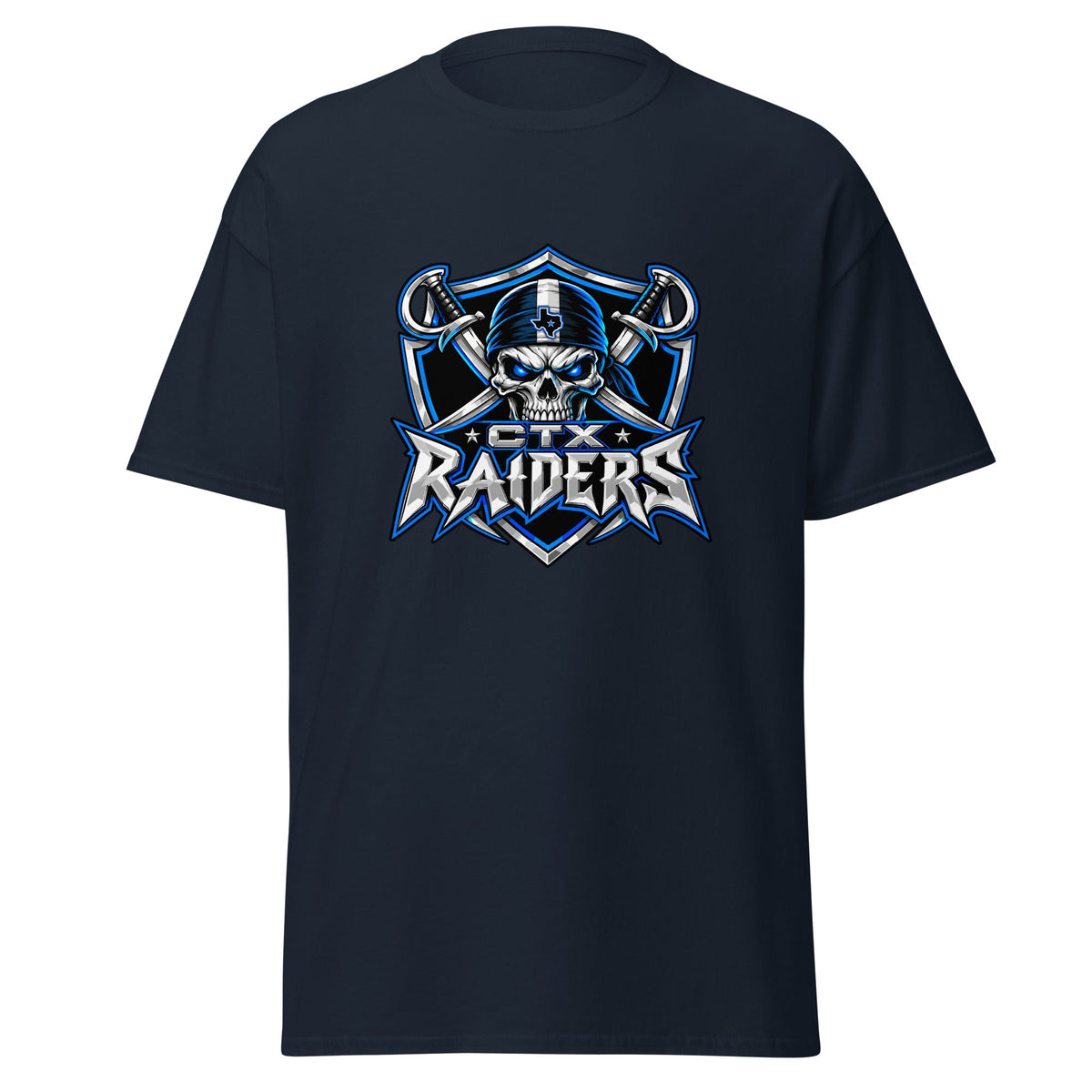Classic | T-Shirt | Central Texas Raiders | Shield Logo
