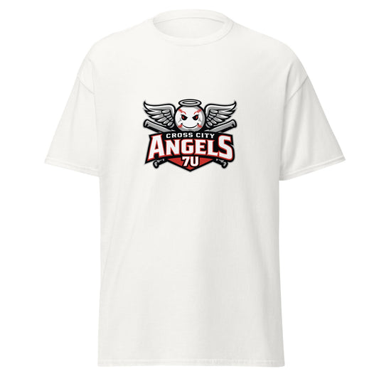 Classic | T-Shirt | Cross City Angels | Winged Guardian Logo