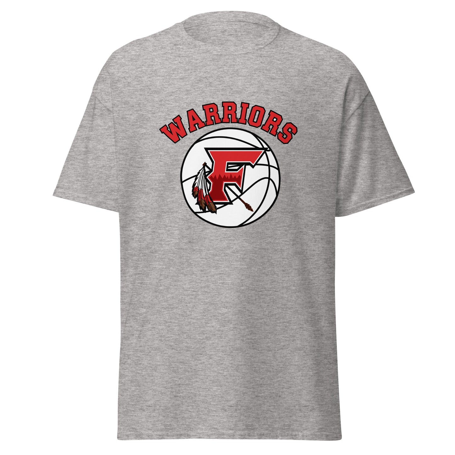 Classic | T-Shirt | Fallbrook Basketball | Warriors Logo