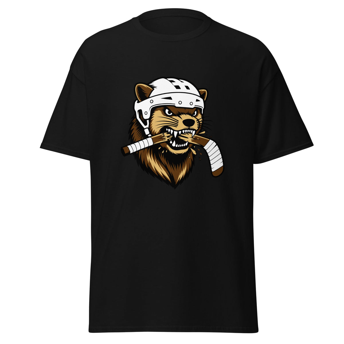 Classic | T-Shirt | Fighting Mongooses Hockey Club | Mascot Logo