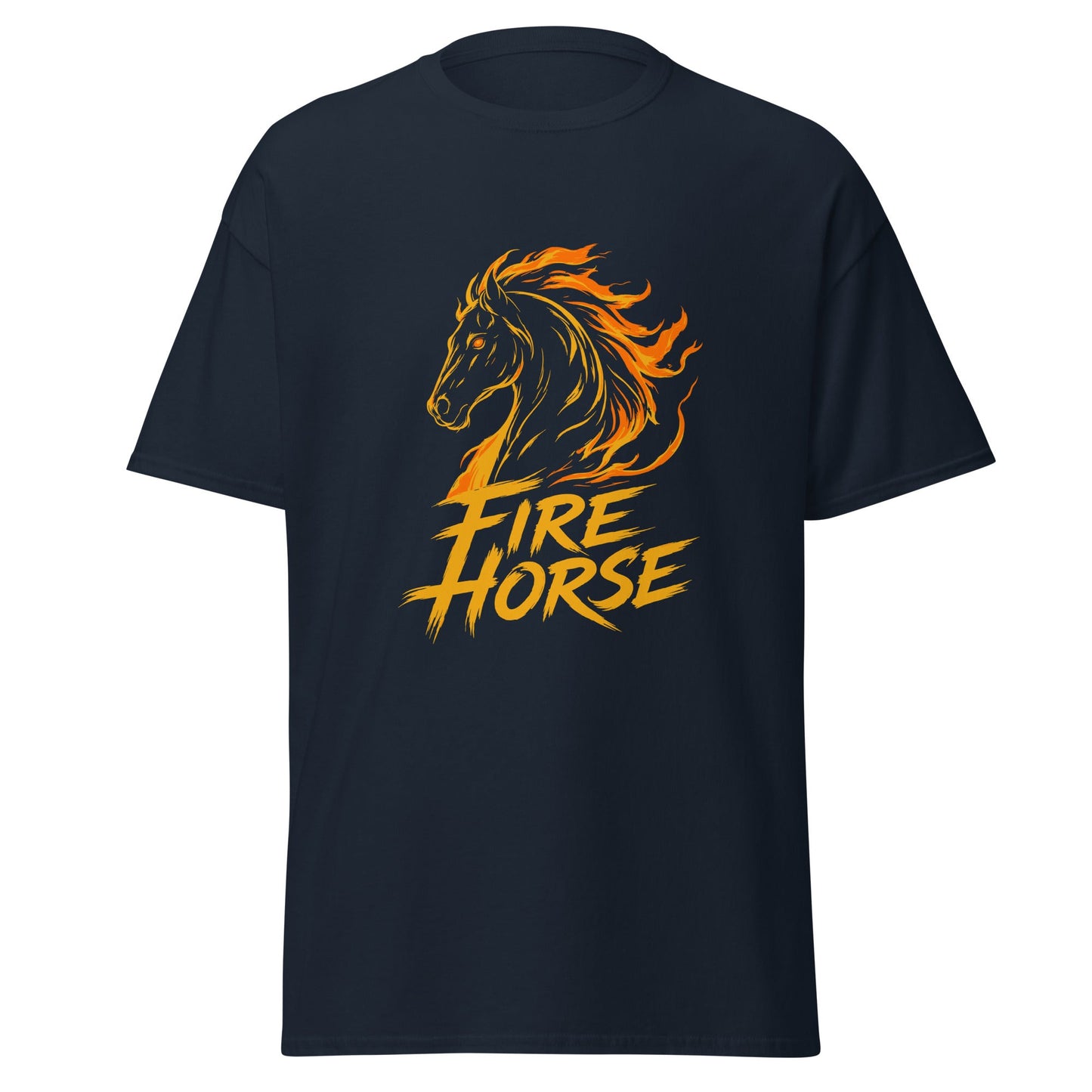 Classic | T-Shirt | Fire Horse Masters | Emblem Logo