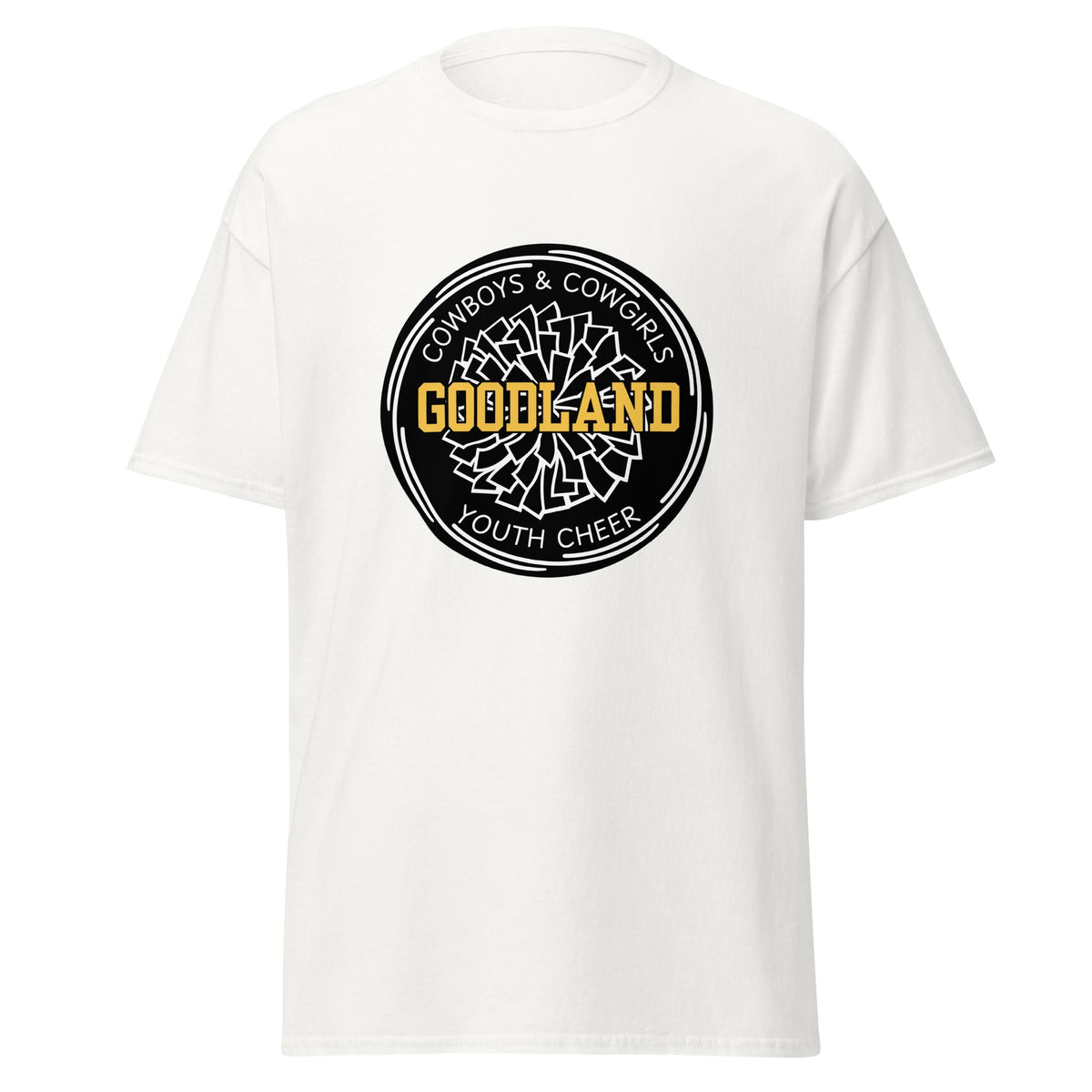 Classic | T-Shirt | Goodland Youth Cheer | Badge Logo