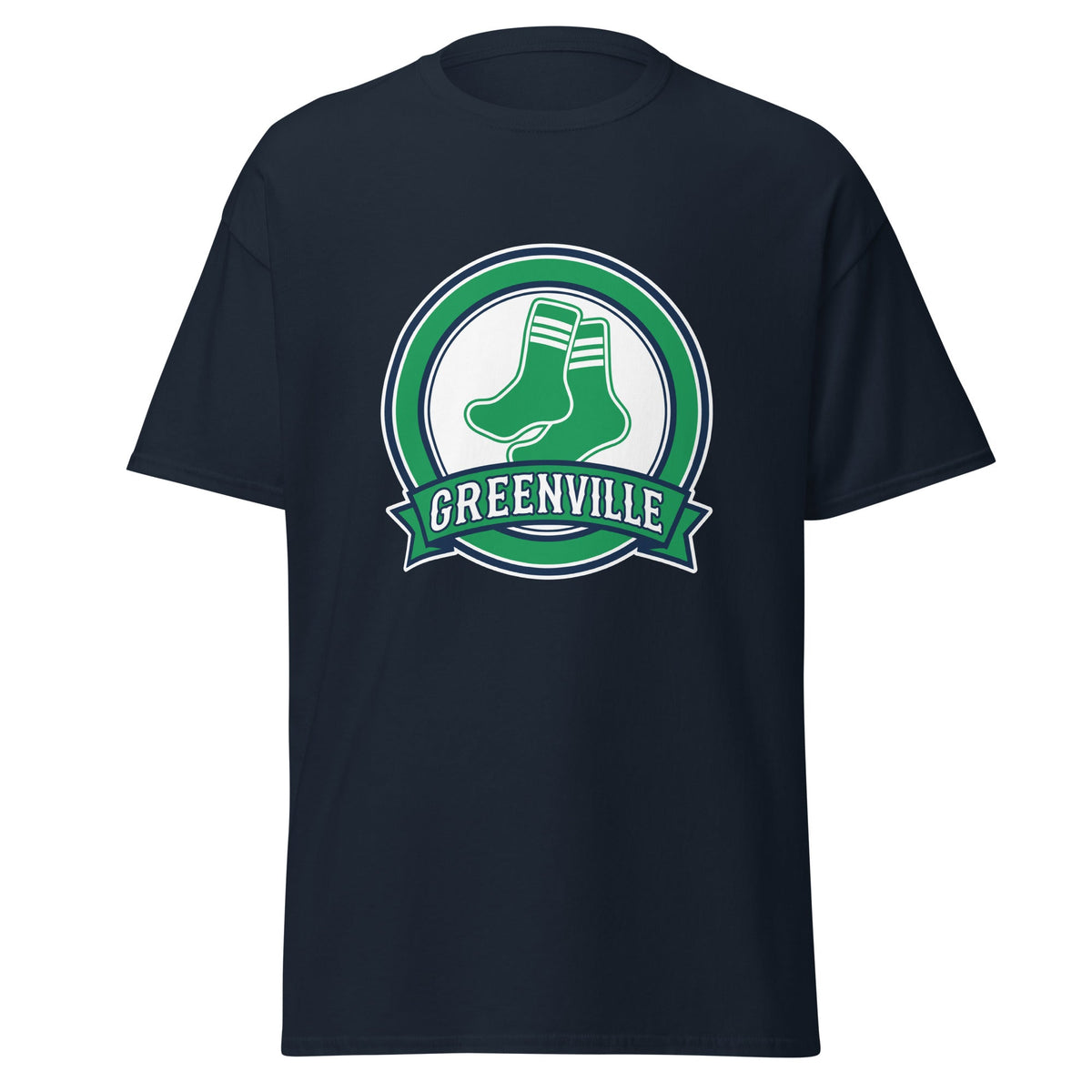 Classic | T-Shirt | Greenville Sox | Badge Logo