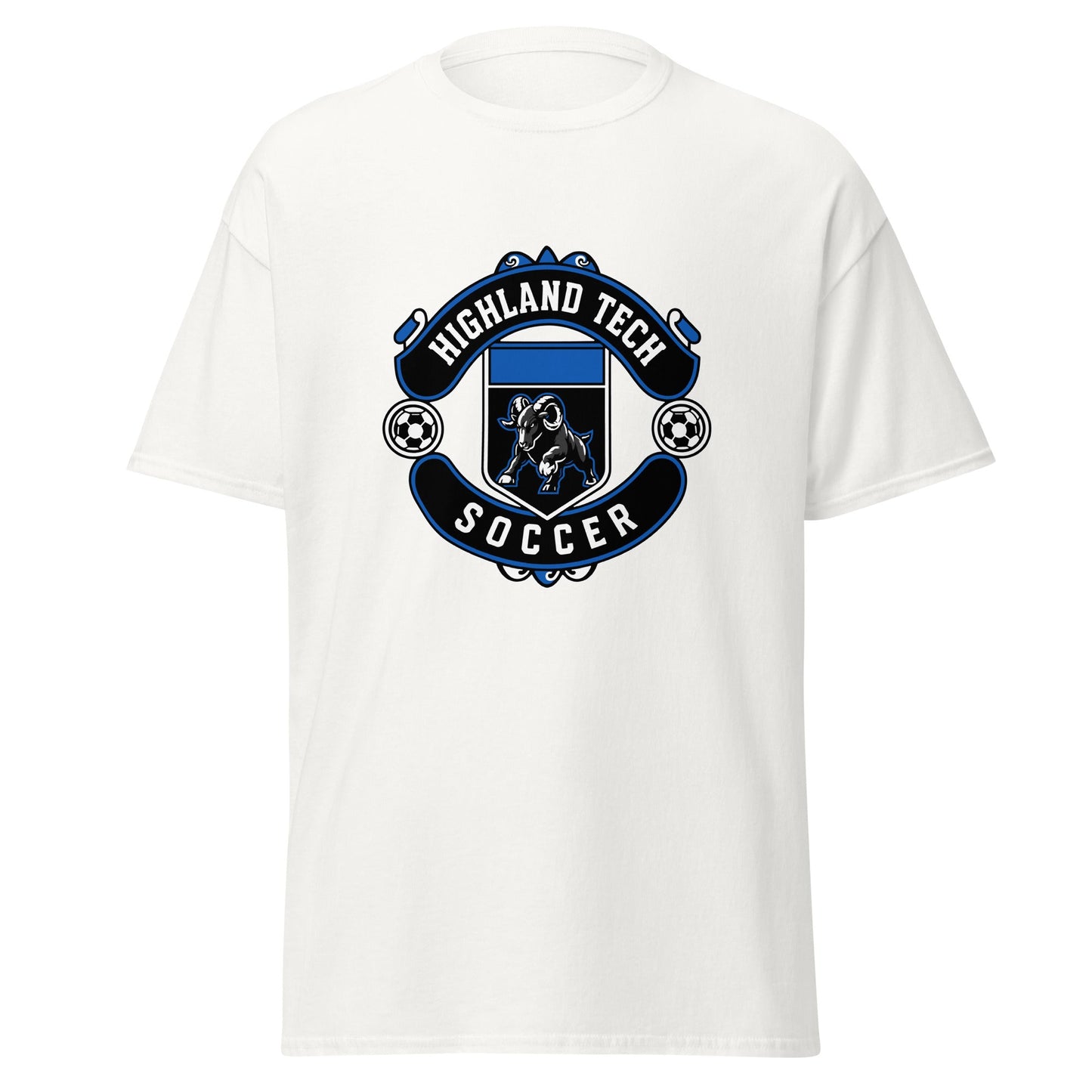 Classic | T-Shirt | Highland Soccer | Emblem Logo