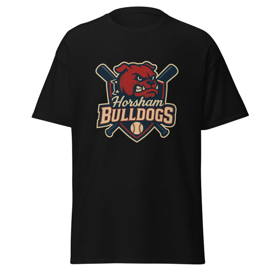 Classic | T-Shirt | Horsham Travel Baseball | Bulldogs Logo