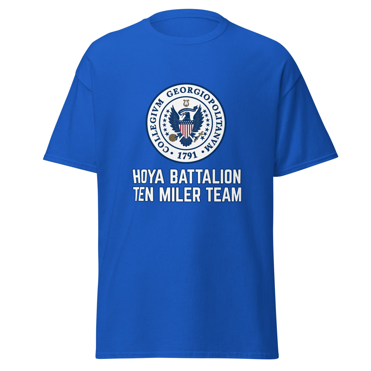 Classic | T-Shirt | Hoya battalion Ten Miler | Badge Logo