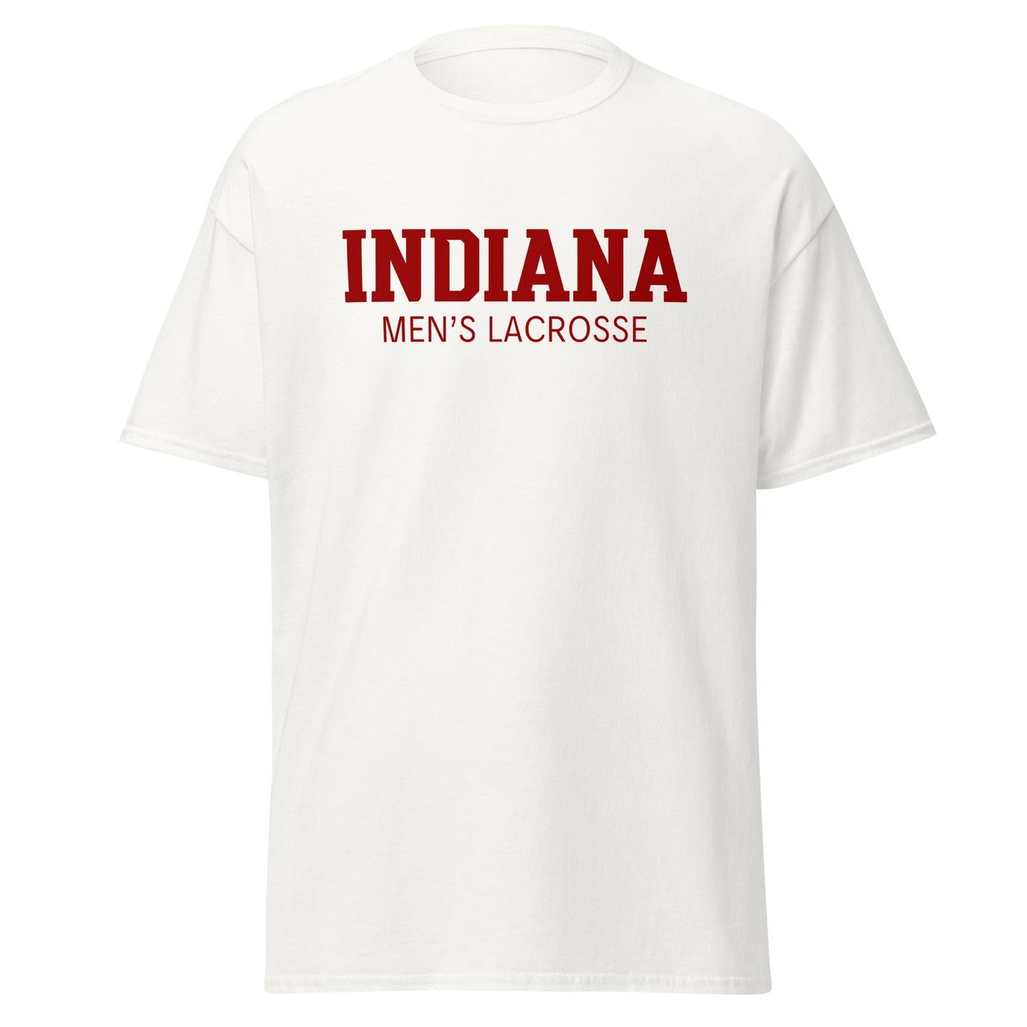 Classic | T-Shirt | Indiana University Lacrosse | Script Logo