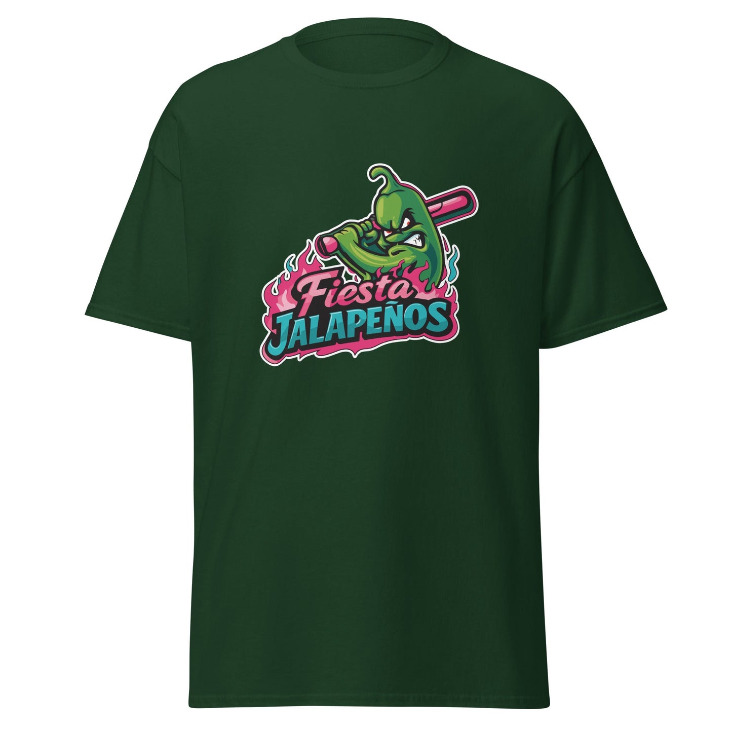 Classic | T-Shirt | Jalapenos Baseball | Fiesta Logo