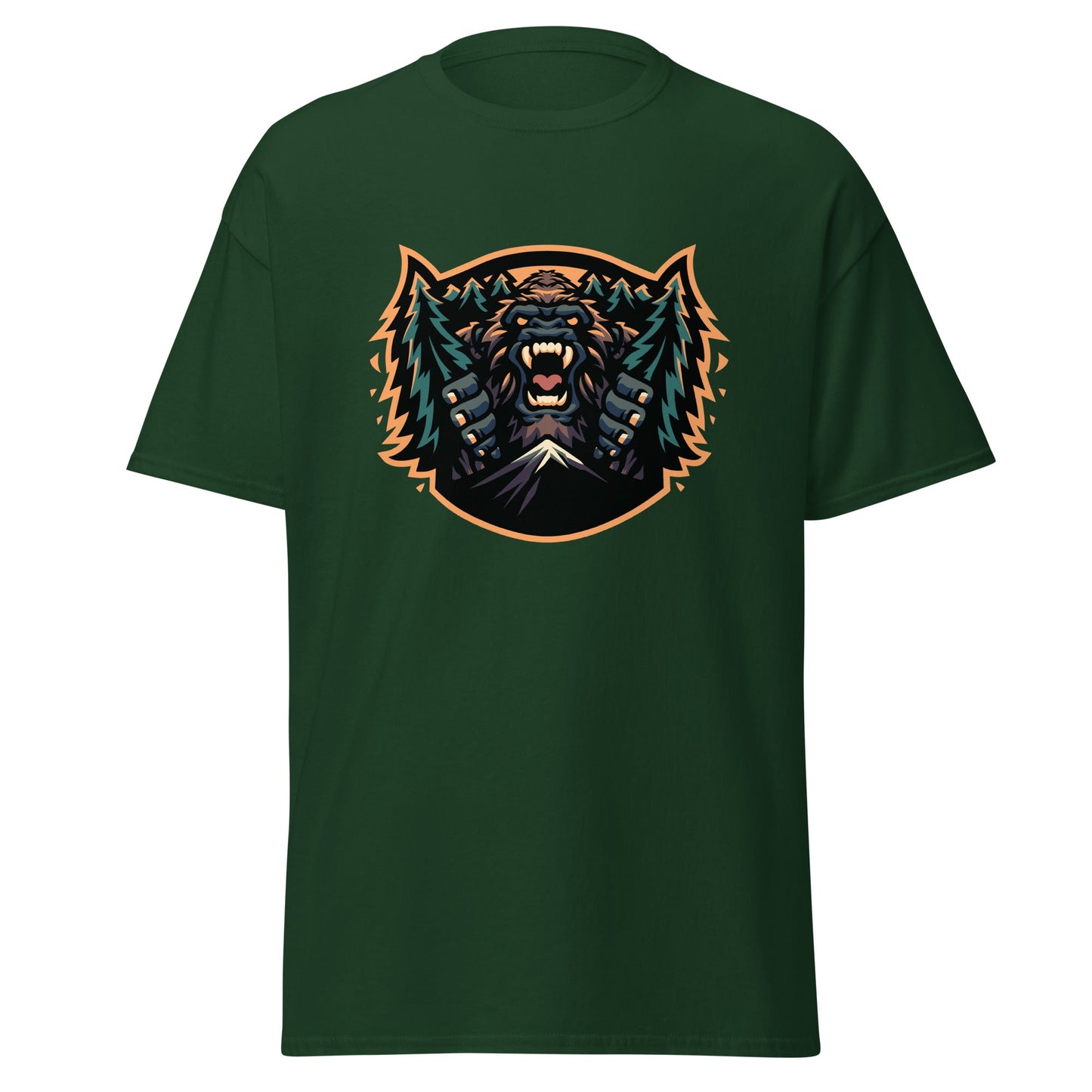 Classic | T-Shirt | JBLM Bigfoot Hockey Team | Mascot Logo