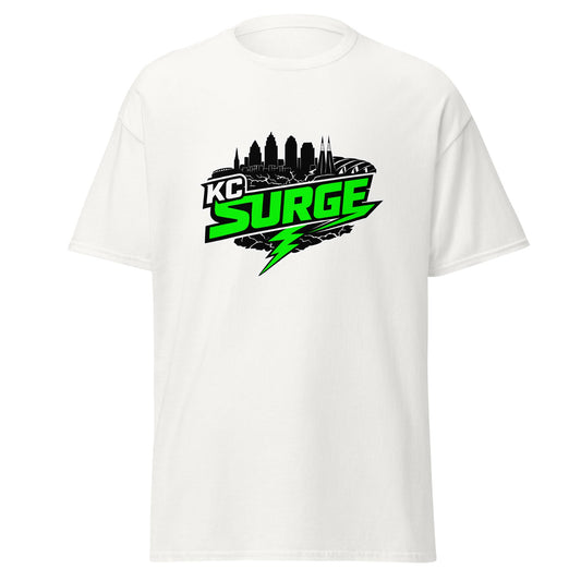 Classic | T-Shirt | Kansas City Surge | Neon Skyline Logo