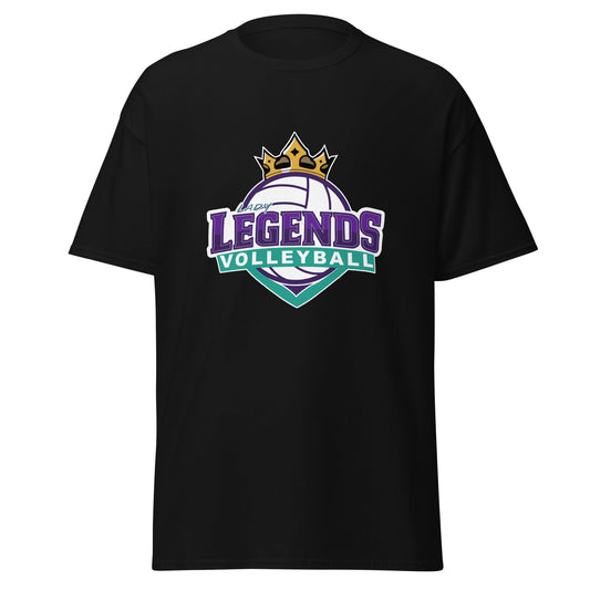 Classic | T-Shirt | Lady Legends Volleyball | Crown Logo