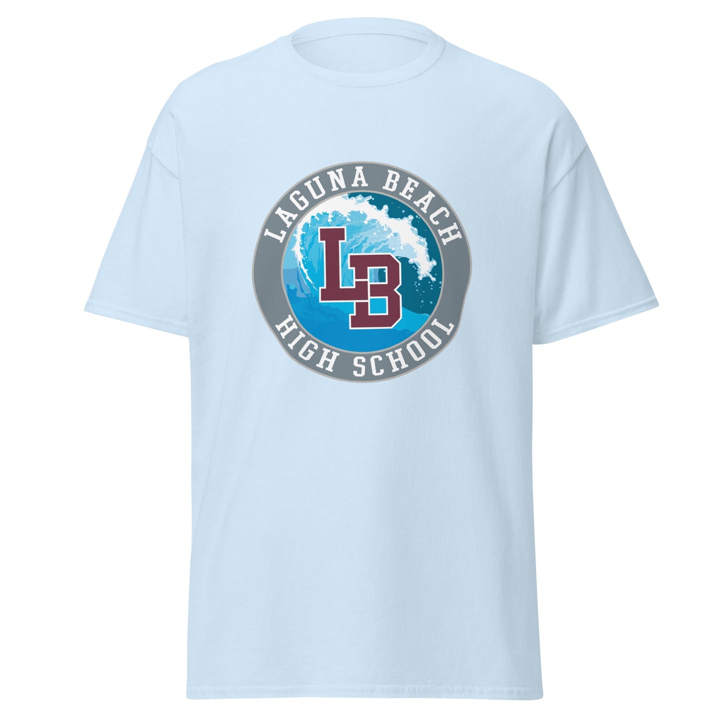 Classic | T-Shirt | Laguna Beach High School Wrestling | Wave Logo