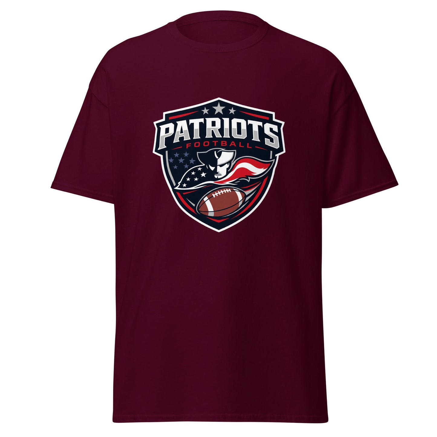 Classic | T-Shirt | LFMS Athletics | Patriots Football Logo
