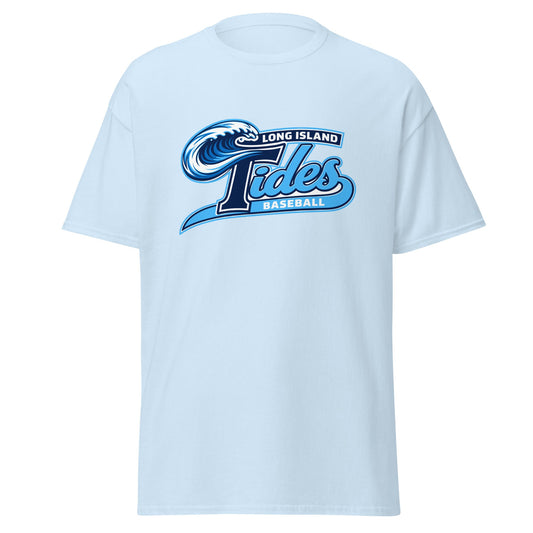 Classic | T-Shirt | Long Island Tides Baseball | Ironclad Tides Logo