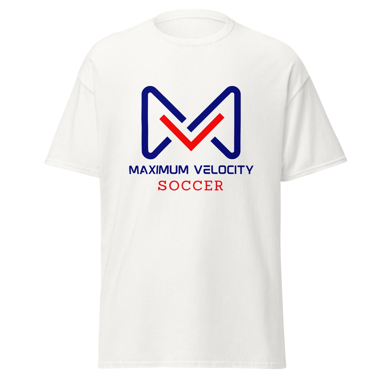 Classic | T-Shirt | Maximum Velocity Youth Sports | Crest Logo