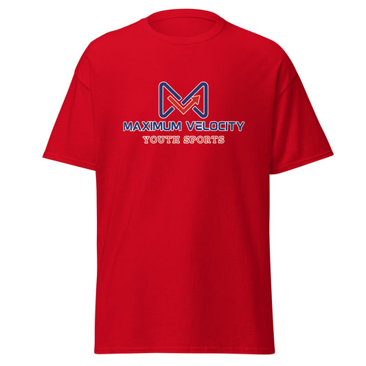 Classic | T-Shirt | Maximum Velocity Youth Sports | Emblem Logo