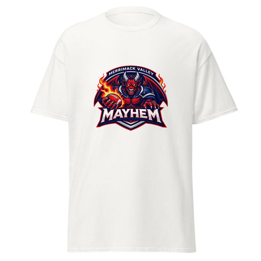 Classic | T-Shirt | Merrimack Valley Mayhem | Overlord Crest Logo