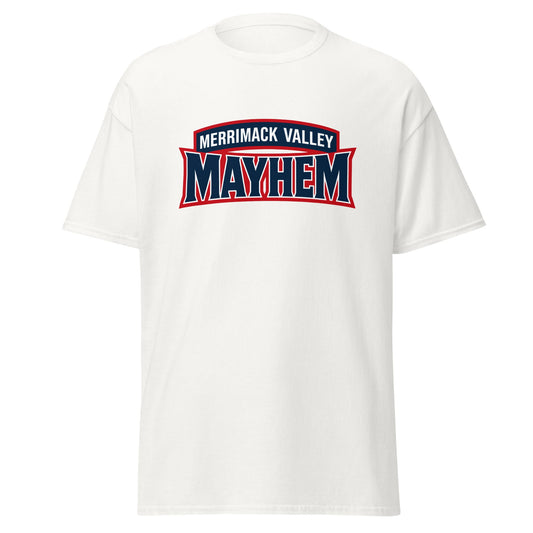 Classic | T-Shirt | Merrimack Valley Mayhem | Script Logo