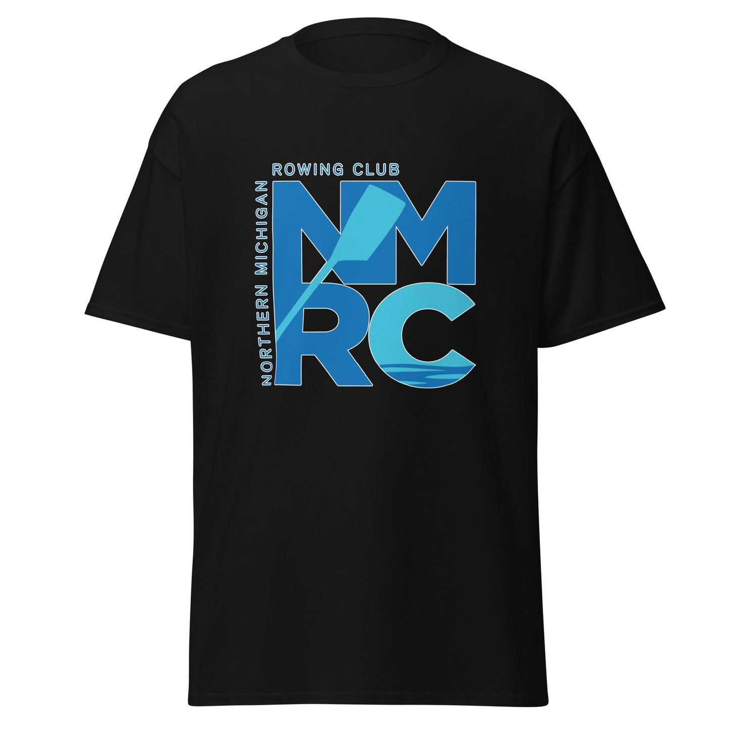 Classic | T-Shirt | Northern Michigan Rowing | Modern Script Logo