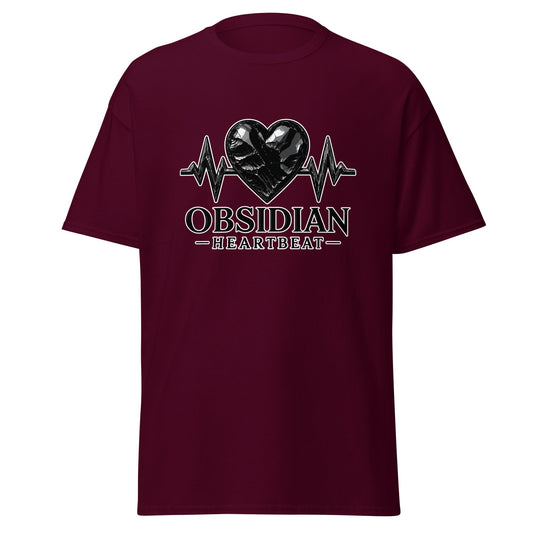 Classic | T-Shirt | Obsidian Heartbeat | Pulse Athletics Logo