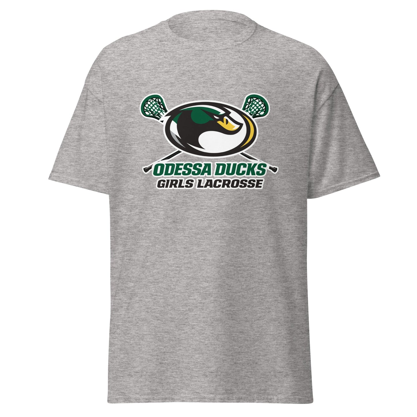 Classic | T-Shirt | Odessa Girls Lacrosse | Duck Sticks Logo