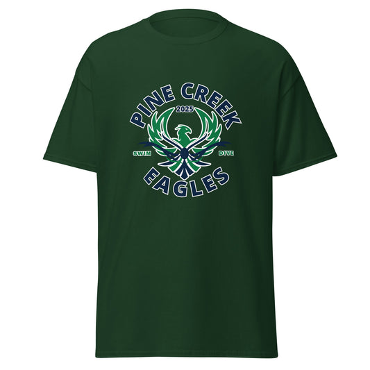 Classic | T-Shirt | PINE CREEK SWIM & DIVE | Swim & Dive Logo