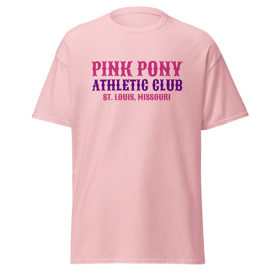 Classic | T-Shirt | Pink Pony Athletic Club | Athletic Wordmark Logo