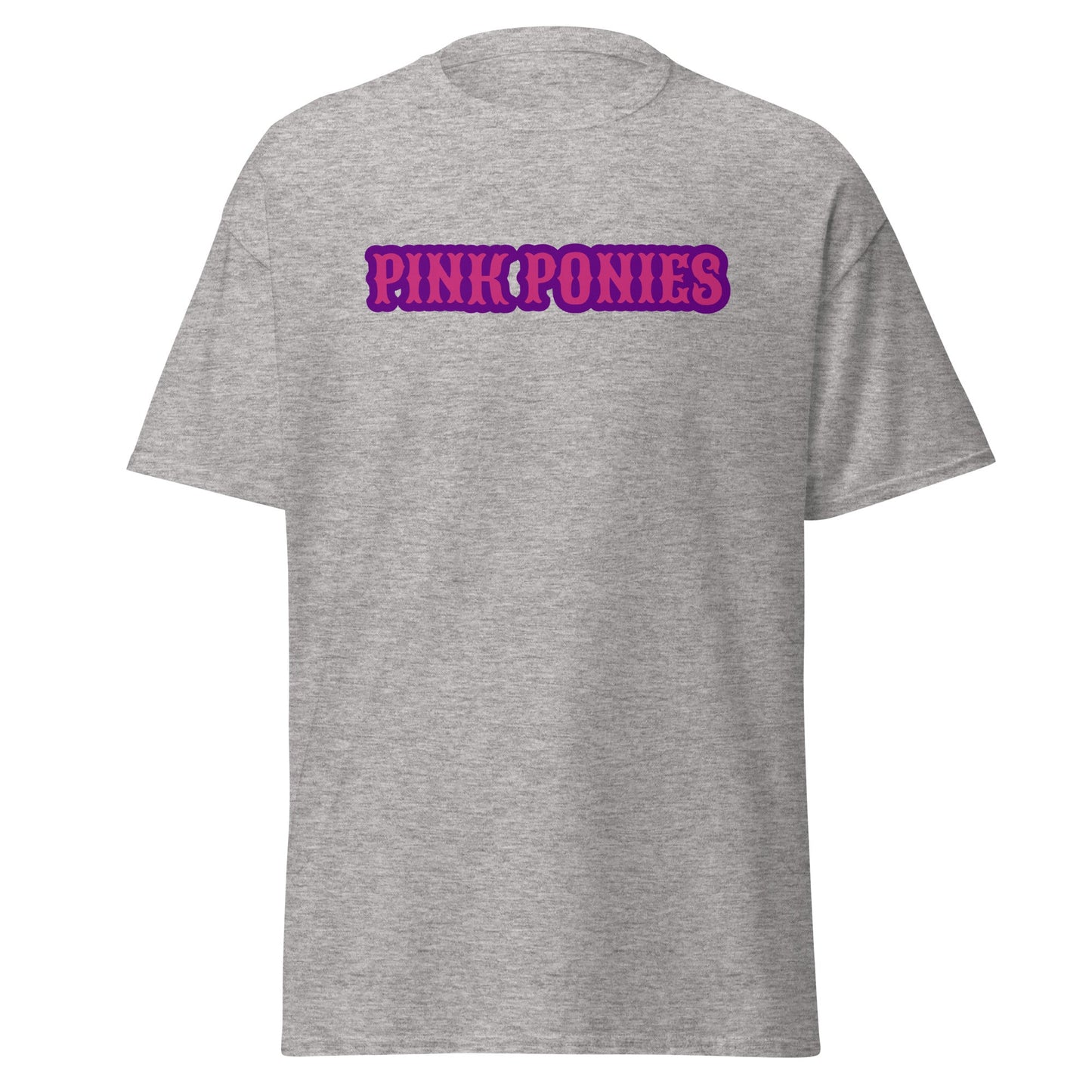 Classic | T-Shirt | Pink Pony Athletic Club | Script Logo