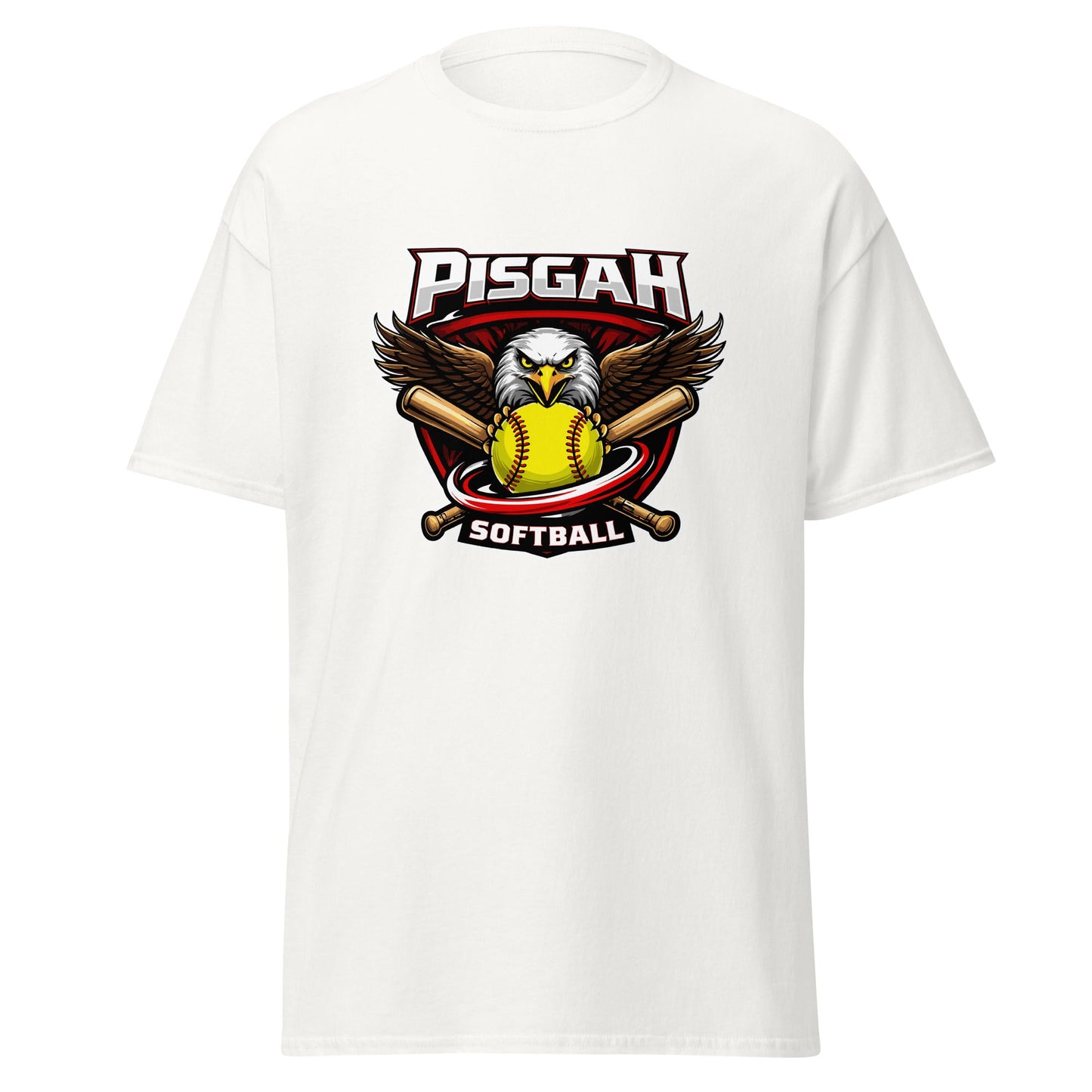 Classic | T-Shirt | Pisgah Rec League | Eagle Softball Logo