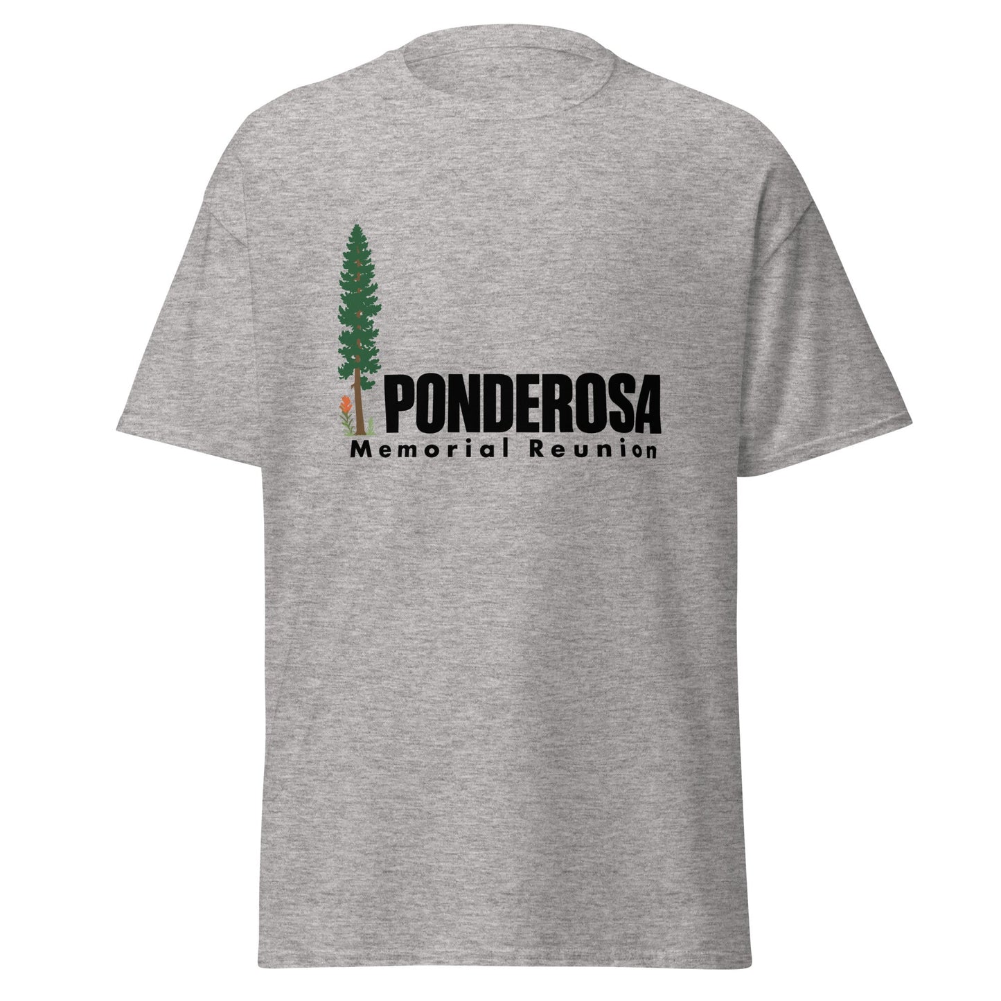 Classic | T-Shirt | ponderosa reunion | Memorial Logo