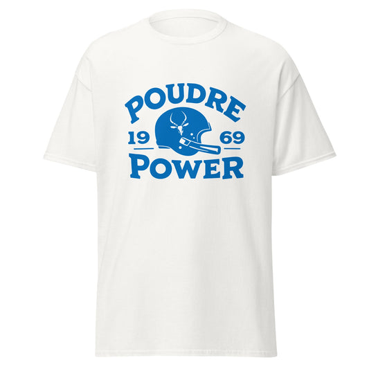 Classic | T-Shirt | Poudre Football | Crest Logo