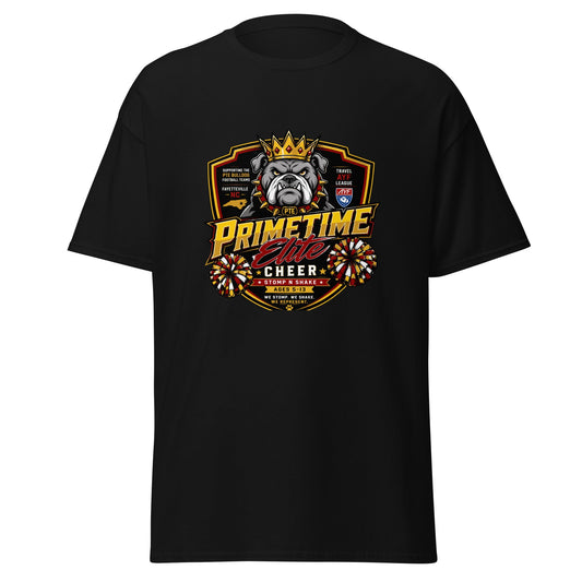 Classic | T-Shirt | PTE Bulldog Cheer | Shield Logo