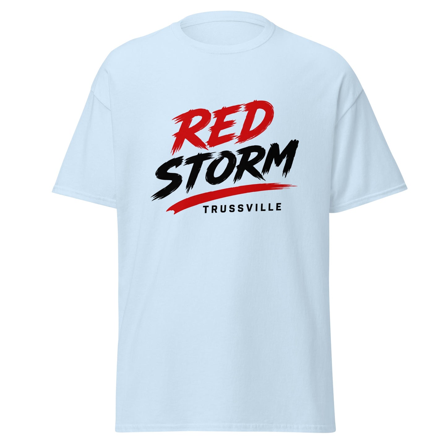 Classic | T-Shirt | Red Storm | Modern Script Logo