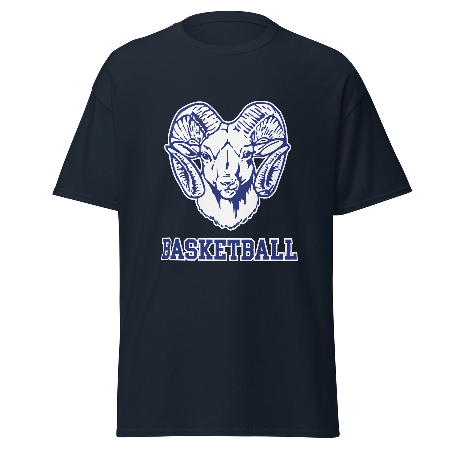 Classic | T-Shirt | Rensselaer Rams | Basketball Logo