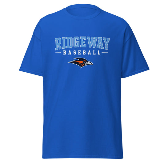 Classic | T-Shirt | Ridgeway High School Baseball | Athletics Logo