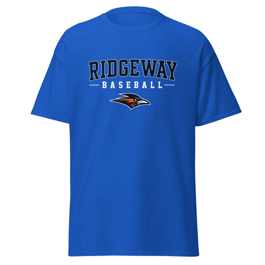 Classic | T-Shirt | Ridgeway High School Baseball | Modern Script Logo