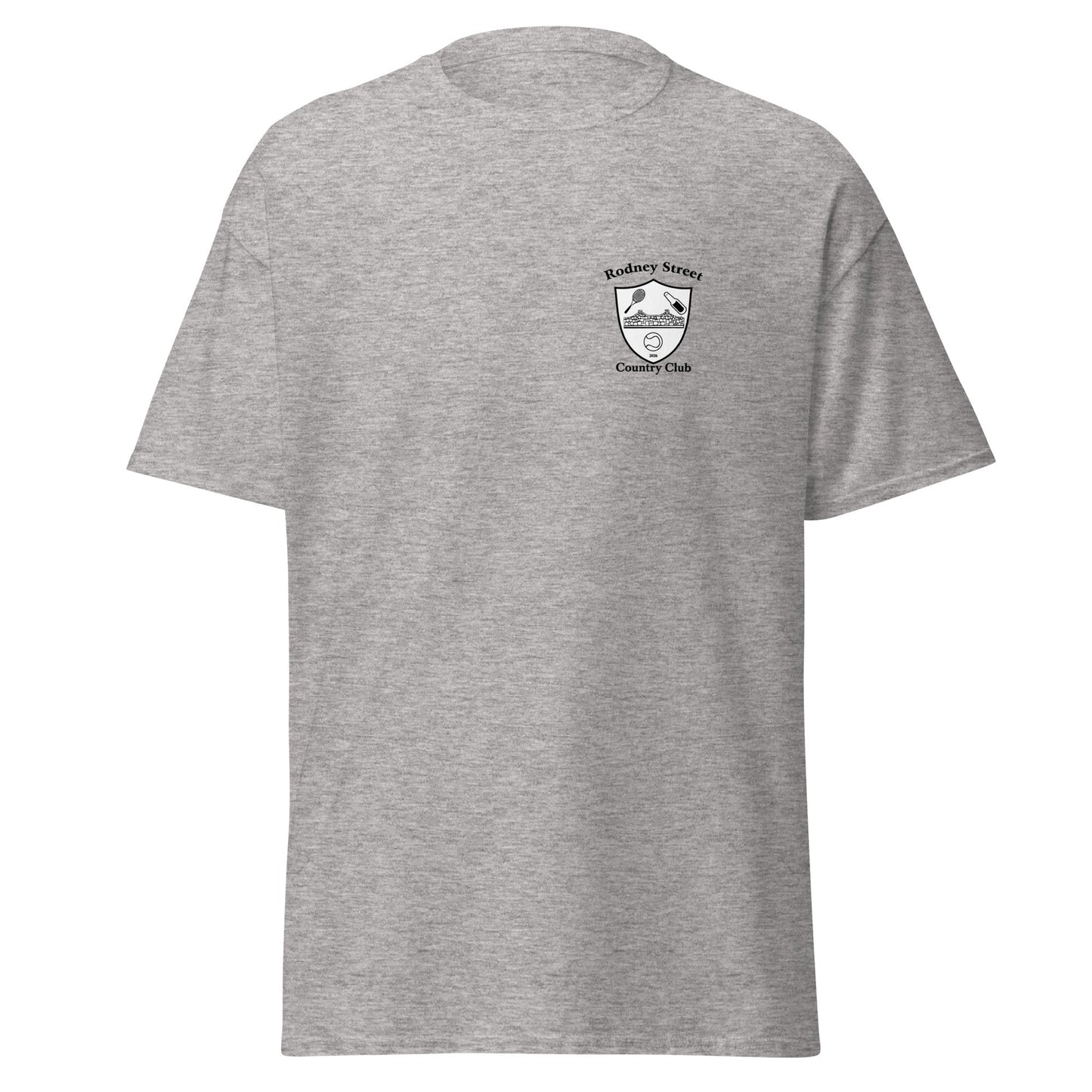 Classic | T-Shirt | Rodney Street CC Tennis | Alt Crest Logo