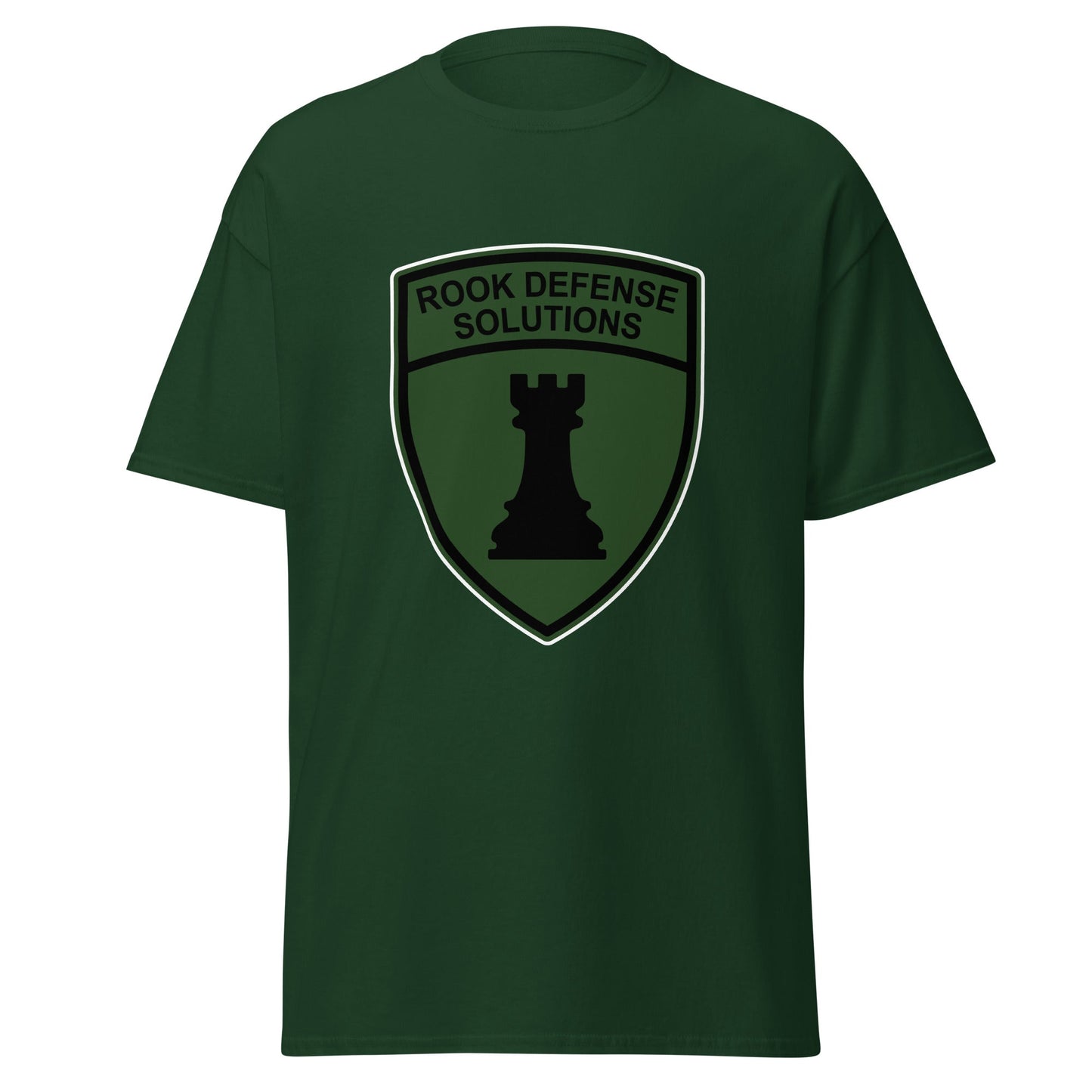 Classic | T-Shirt | Rook Defense Solutions | Emblem Logo